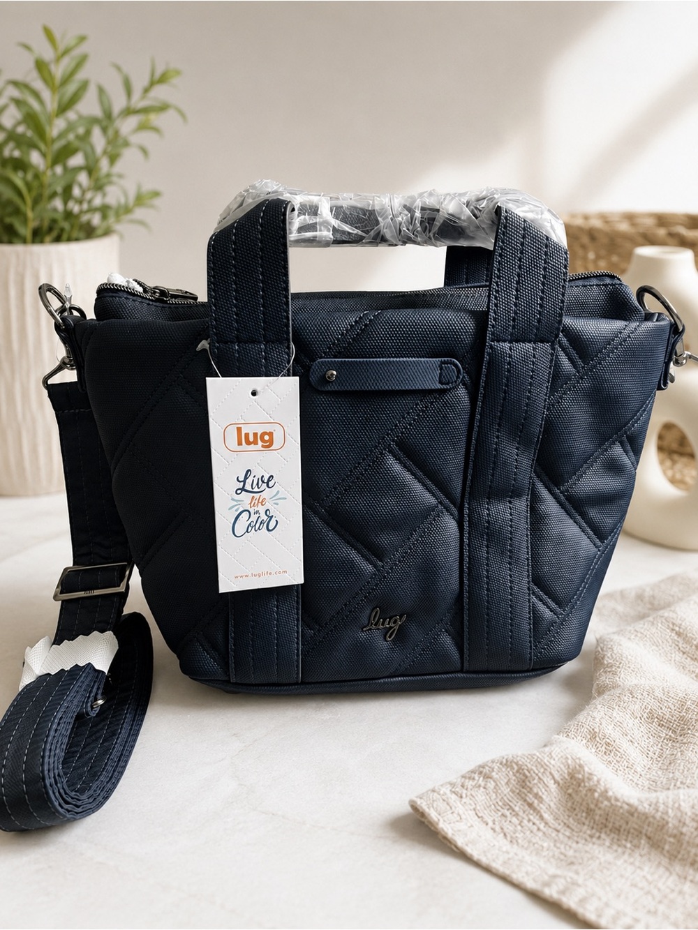 Lug Dory Matte Luxe Indigo Blue NWT